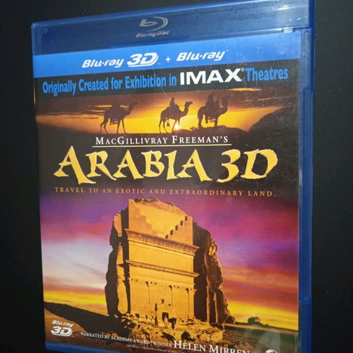 Arabia Blu-ray 3D used, 2012 documentary