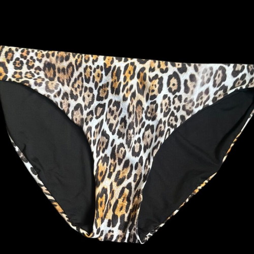 Guess bikini bottom large new, black and brown