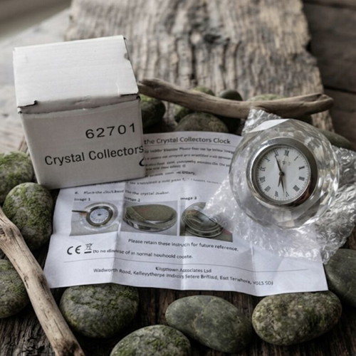 Vintage Crystal Collectors Επιτραπέζιο Ρολόι μοντέλο 62701 μεταχειρισμένο με ατέλειες