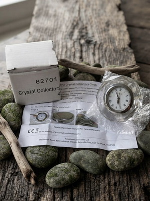 Vintage Crystal Collectors Επιτραπέζιο Ρολόι μοντέλο 62701 μεταχειρισμένο με ατέλειες