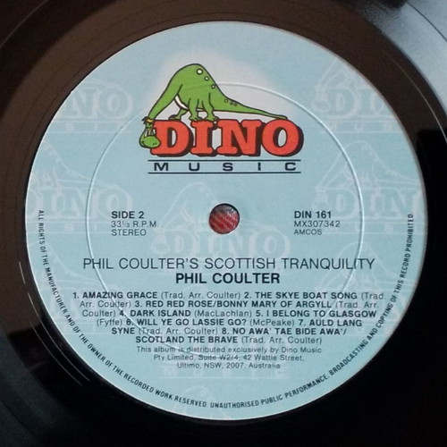 Phil Coulter Scottish Tranquility vinyl like new, folk
