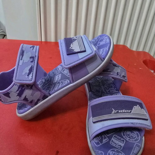 Rider kids slippers like new, purple, sizes 23-24
