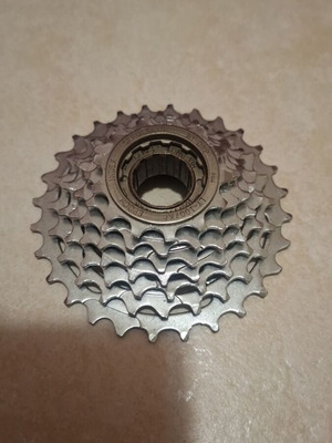 Mountain cassette with 7 sprockets new
