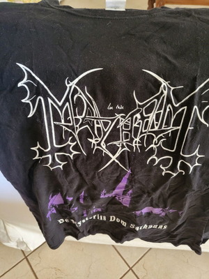 Mayhem T-shirt like new, unisex, size S