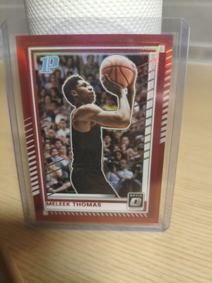 Meleek Thomas Red Optic 35/99 Basketball Card new