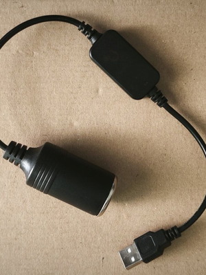 Αντάπτορας USB Type-A σε πρίζα αναπτήρα αυτοκινήτου καινούργιος