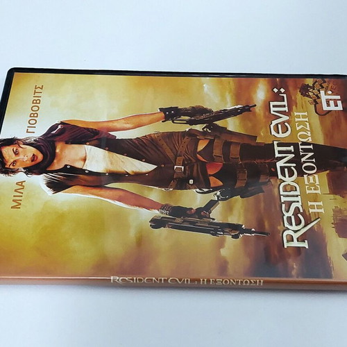 Resident Evil Extinction DVD, action horror movie