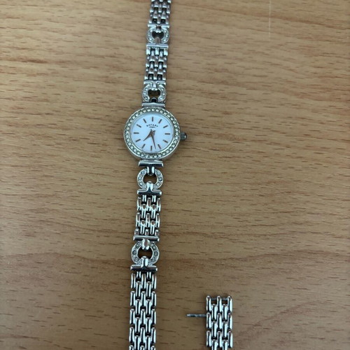 Rotary women's silver watch like new