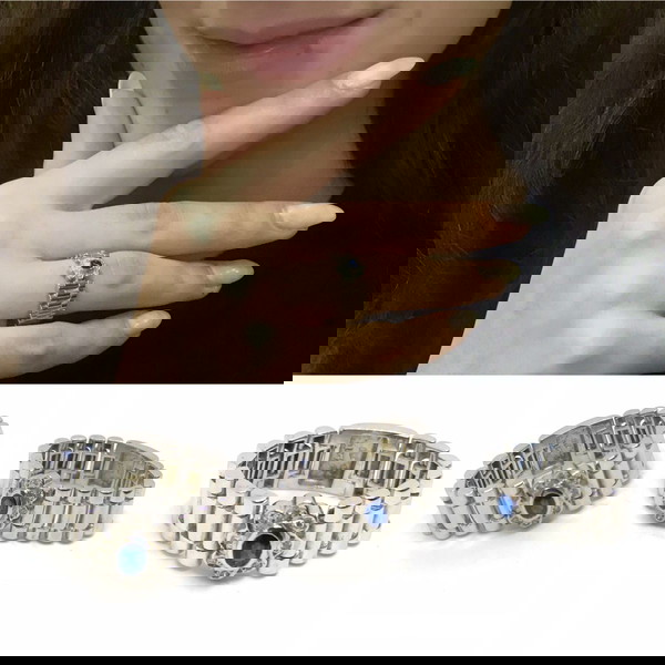 Δαχτυλιδι 18k με Ζαφείρι ROLEX