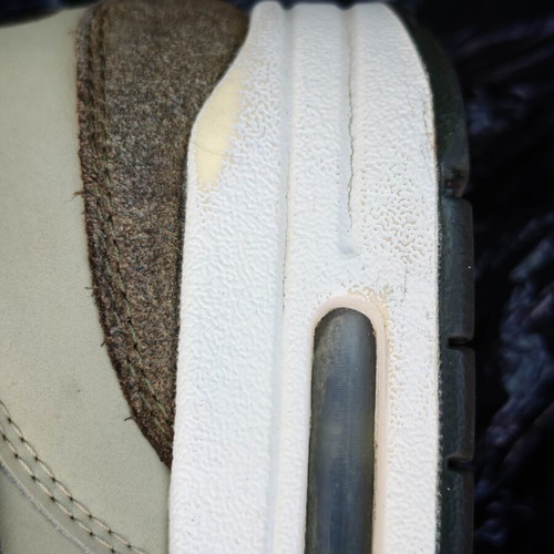 Nike Air Max 1 sneakers, size 41, olive color