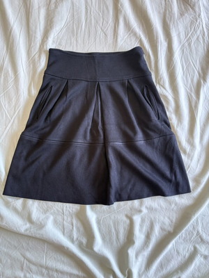 Zara winter skirt black, like new, size M 38 10