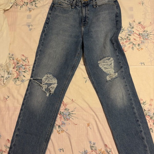 Lee w27 jean pants like new, blue