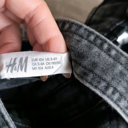 Children's denim overalls No4 H&M like new