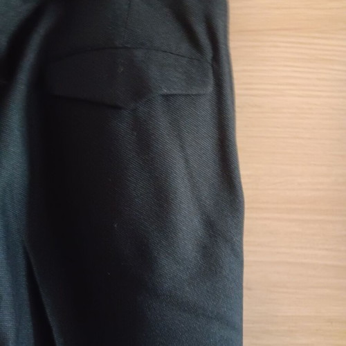 Men's fabric pants black, like new, size L