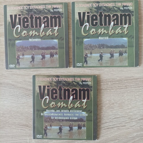 Vietnam Combat documentary DVD used, parts 1-7 missing part 3