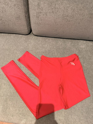 Begatti red leggings size L like new