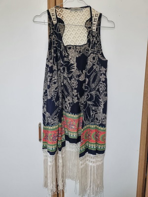 Cento Fashion boho kimono, small size, multicolor