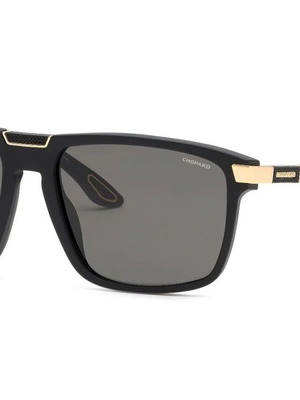 Chopard SCH359 703P Polarized Sunglasses new, black