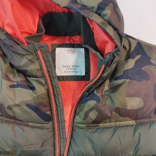Zara Boys Vest like new, green, size 164 cm