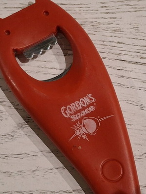 Gordon's space bottle opener collectible like new ghost shape