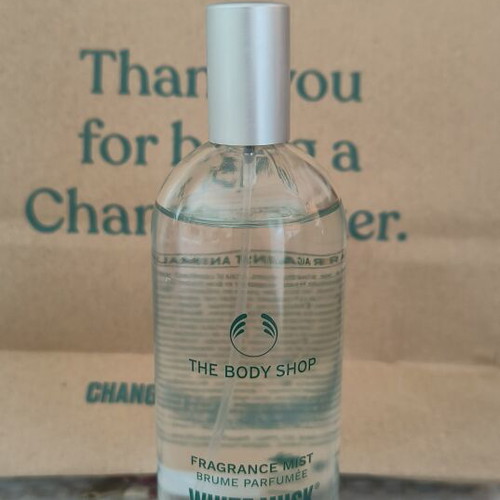 The Body Shop White Musk and Dust and Cream Jasmine Body Mists new