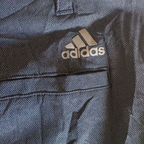 Adidas Ultimate365 Herringbone Golf Shorts, navy blue, XL