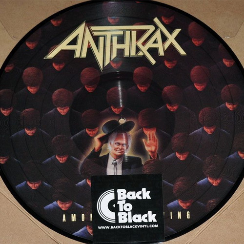 Anthrax Among the Living 2013 Picture Disc vinyl LP, sealed