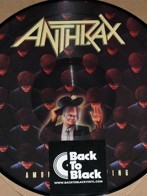 Anthrax Among the Living 2013 Picture Disc vinyl LP, sealed