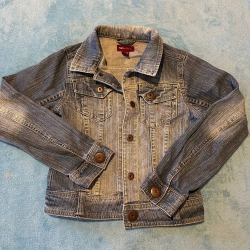 H&M L.O.G.G. kids denim jacket like new, size 9–10 years (140)