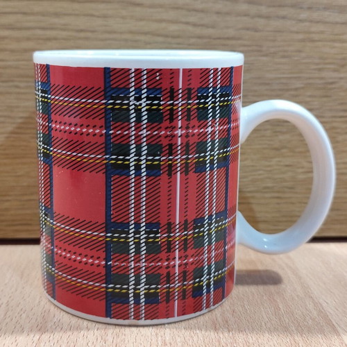 Johnnie Walker Scotch Whisky Ceramic Mug used, vintage advertising