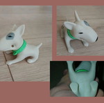 Dog figure used, torn