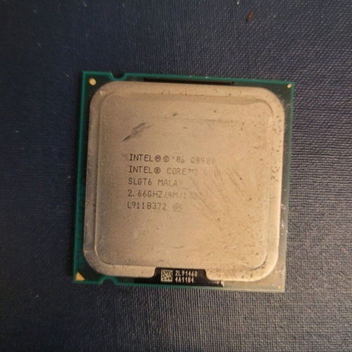 Intel Core 2 Quad Q8400 processor used, Socket LGA775