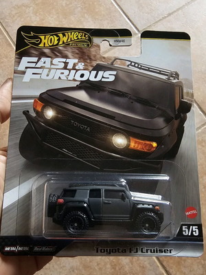 Hotwheels Fast and Furious Toyota FJ Cruiser new, sealed excellent