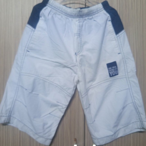 Sprint boys' bermuda shorts like new, white, age 8