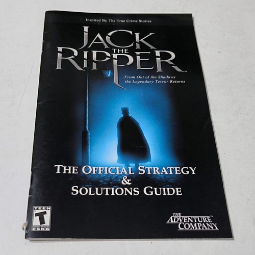 Jack the Ripper Strategy & Solution Guide like new
