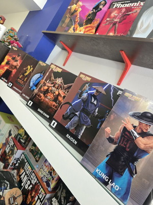 Mortal Kombat 1/10 συλλογή αγαλματίδια σαν καινούργια, πακέτο 6
