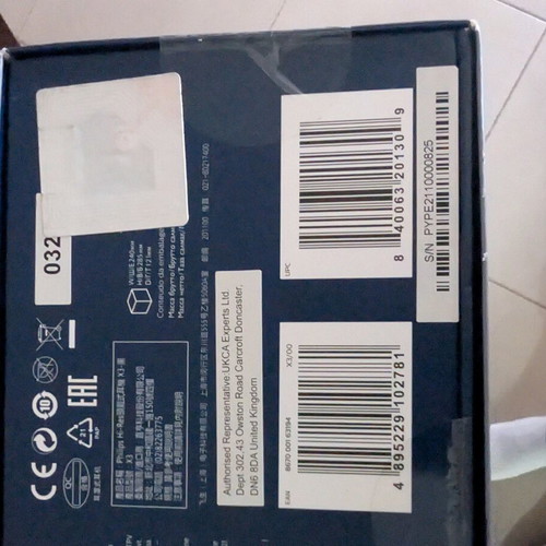Philips Fidelio X3 headphones new, black, wired
