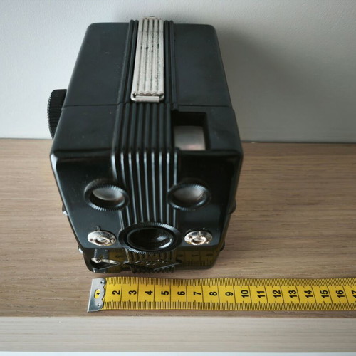Agfa Trolix Box camera used (1936) with leather case
