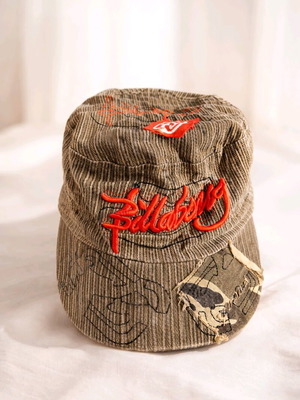 Billabong XL men's hat like new, beige and brown