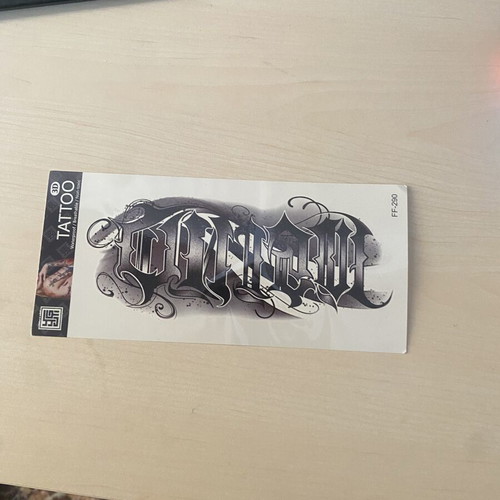 Temporary tattoos new, multiple designs