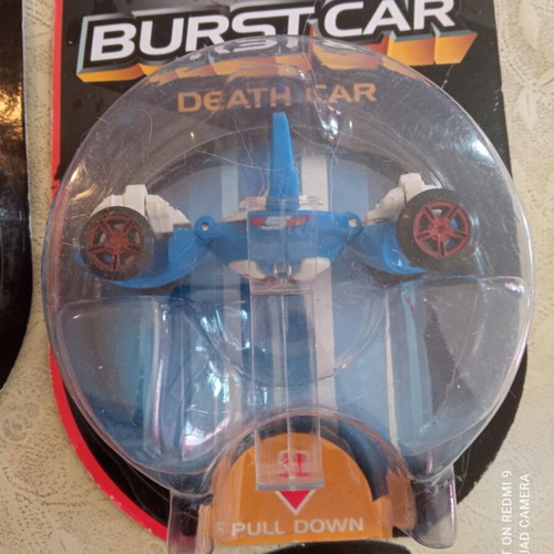 Burst-Car toy cars new, pack of 5, sealed