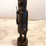  Σπάνιο χειροποίητο ξυλόγλυπτο ιθαγενή Αφρικανού κυνηγού