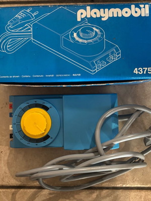 Playmobil 4375 Railway Transformer 14V Controller used with box