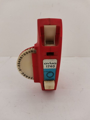 Label tape printing tool used, vintage 1990