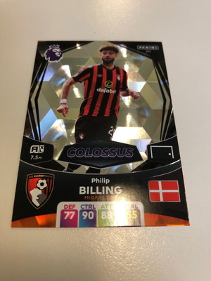 Panini Premier League 2024 Adrenalyn XL Colossus Philip Billing like new