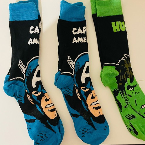 Marvel socks set of 3, size 40-41, like new