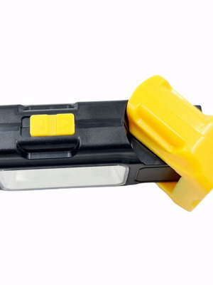 Foldable Double LED Flashlight with Magnet New