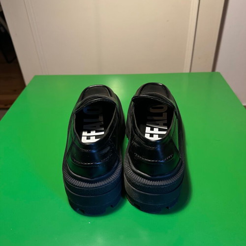 Buffalo loafers like new, black, size 39