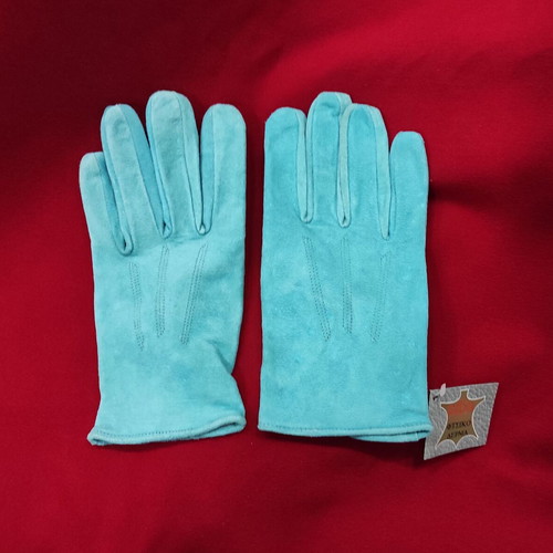 Greek Police leather gloves size 10 new, summer uniform