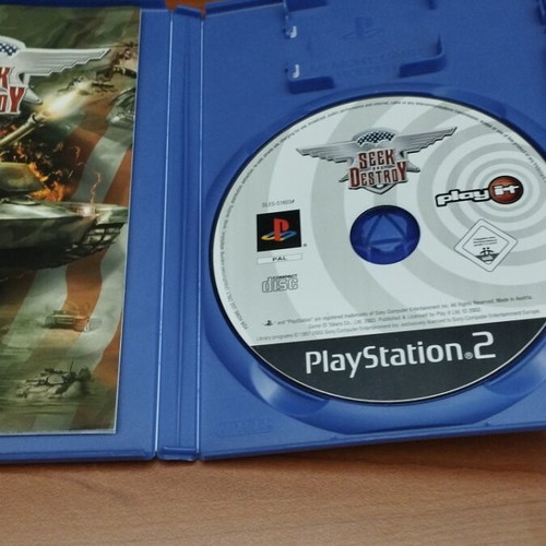 Seek and Destroy PlayStation 2 used, complete and in very good condition